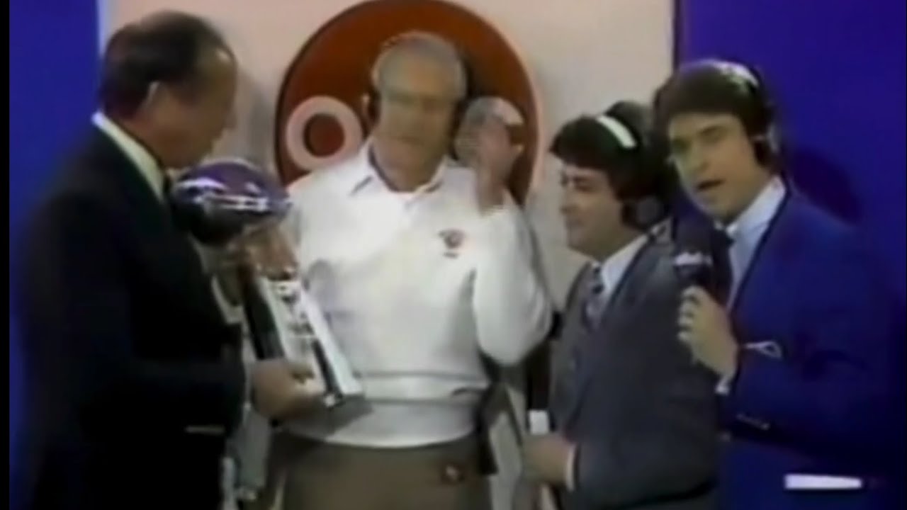 SUPERBOWL XIX (1984 49ers) ABC Post game and Lombardi trophy presentation (First 18-1 team)