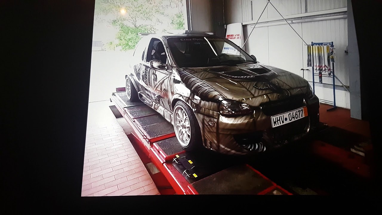 Corsa b c20let Einblick nach der Fertigstellung