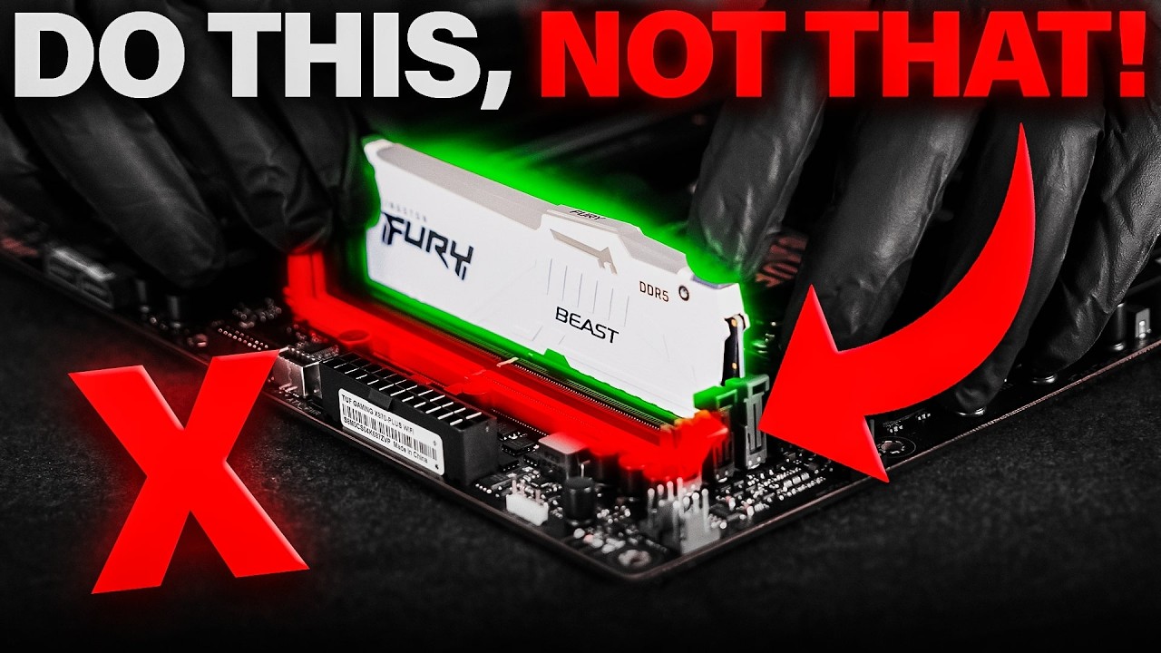 How to Install and Reseat RAM in Your PC