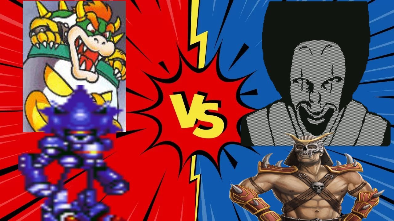 MUGEN KOOPA CLOWN CAR IWBTG & MECHA SONIC BOSS VS DARK DONALD BOSS & SHAO KAHN