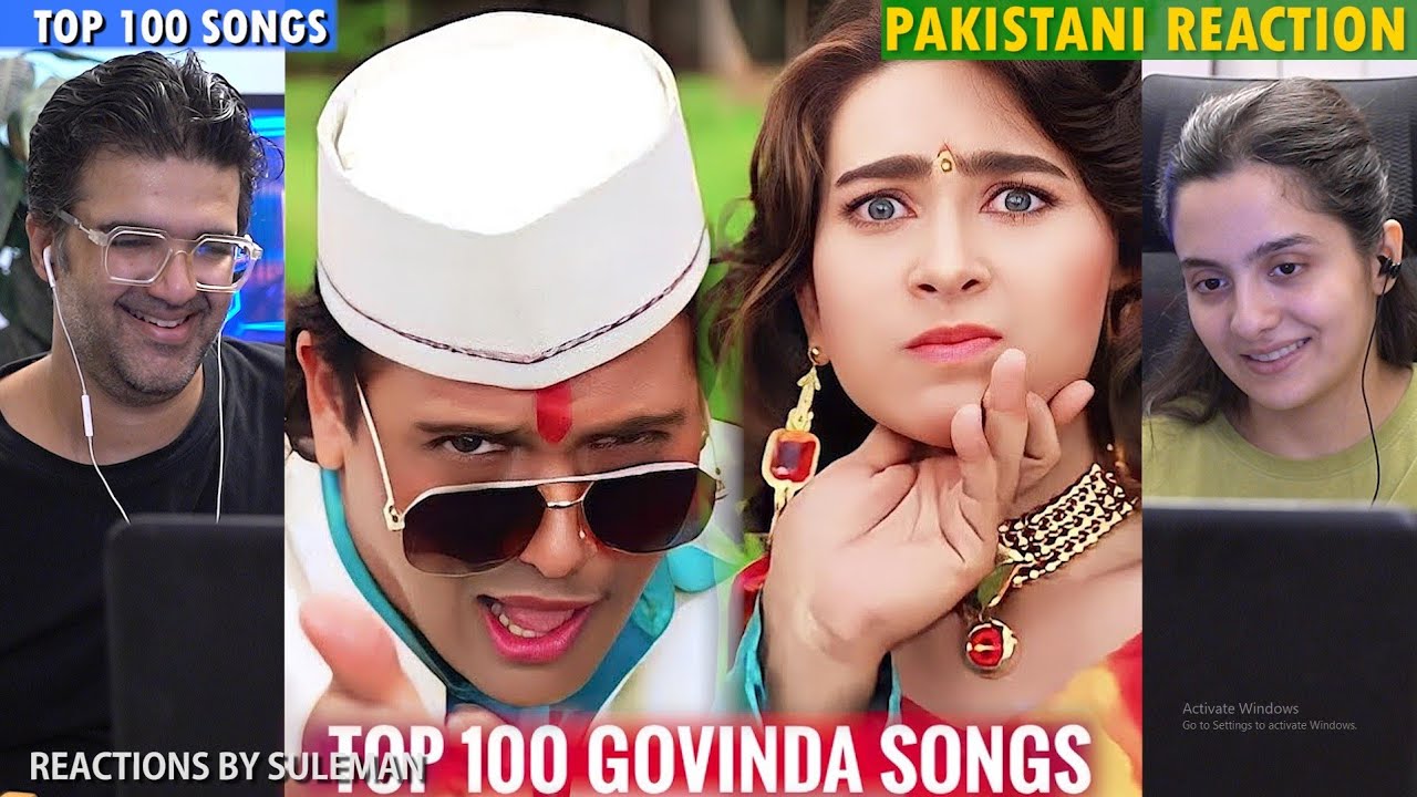 Pakistani Couple Reacts To Govinda Top 100 Songs | Random Ranking 