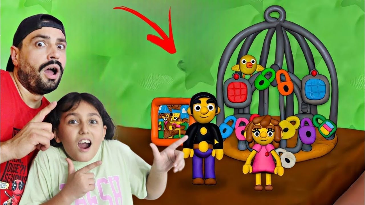 HAMUR ADAMLAR KÜÇÜK KUŞU KURTARMAK İÇİN KÜÇÜLDÜ 😨 12 Locks