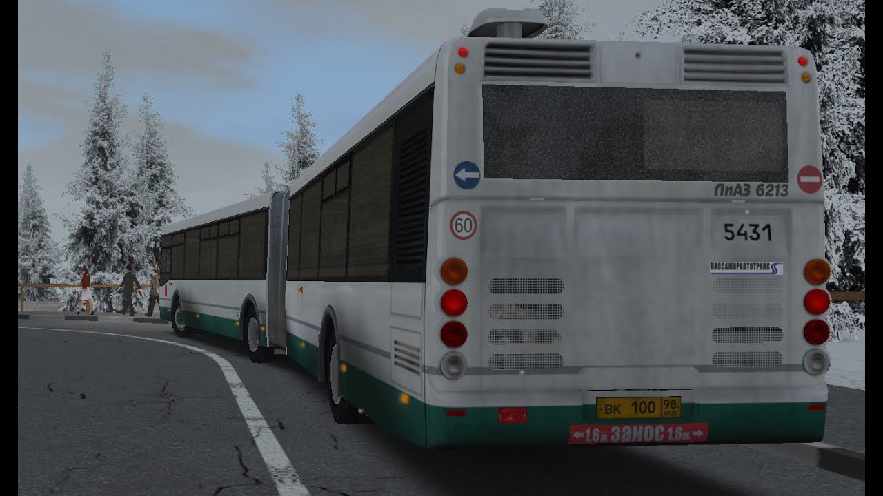 OMSI 2. Map Moges, Route 7, LiAZ 6213.20. Part 2