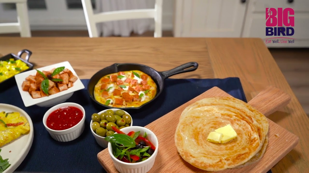 Big Bird Plain Paratha
