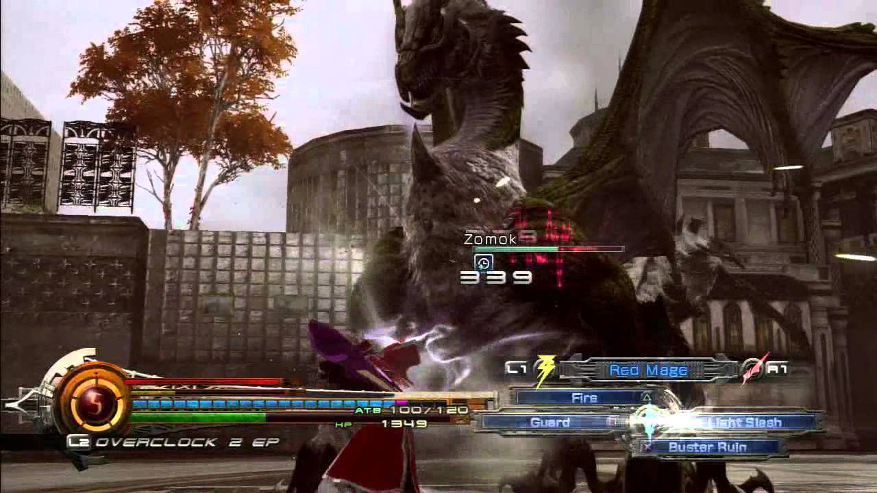TFF Enemy Guide for LRFFXIII Zomok Quest