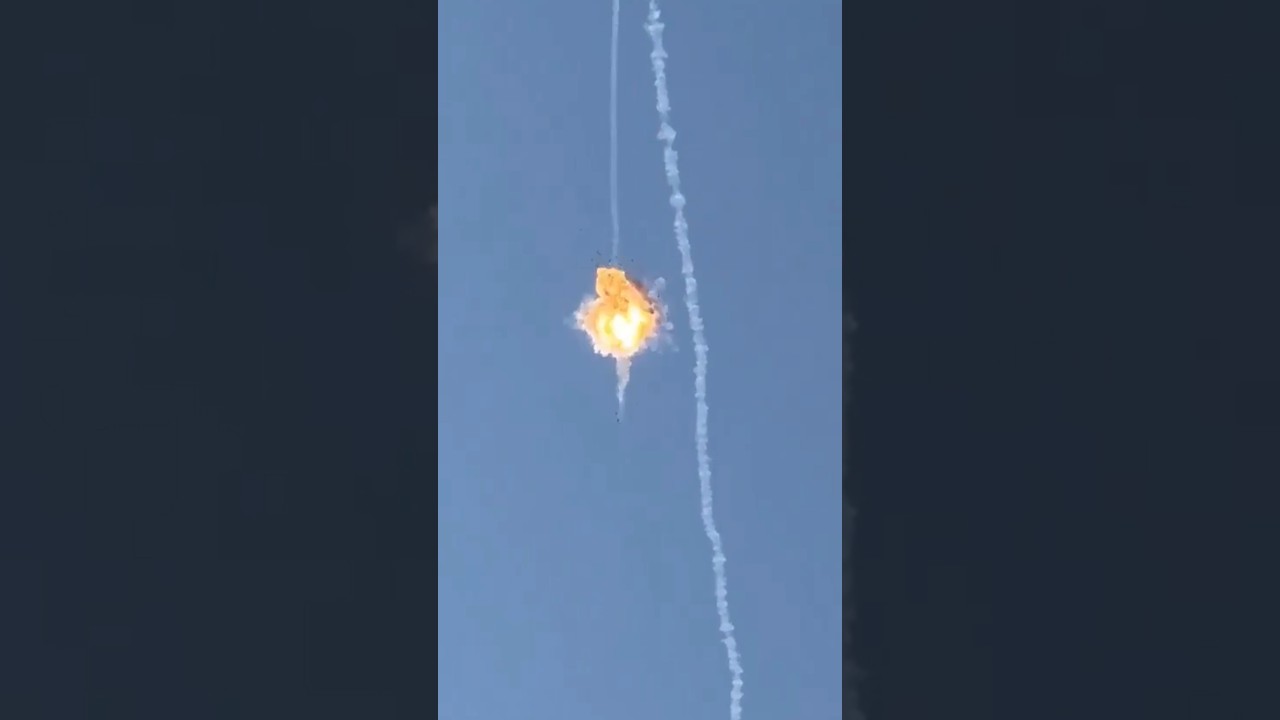 Iran's Shahed Drone intercepted by Israel's Iron Dome over Galilee region