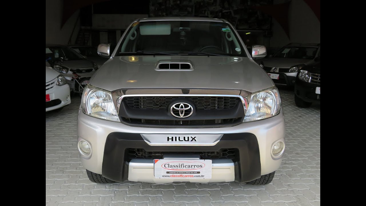 Toyota Hilux Cab Dupla SRV 3.0 4x4 Turbo Disel Automático 2011