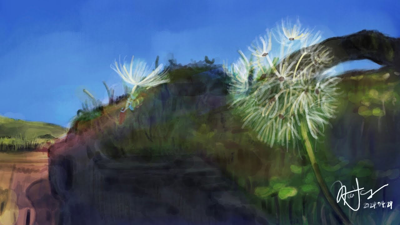 Pixar fanart on Procreate - A Bug’s Life: Flik leaves for the City