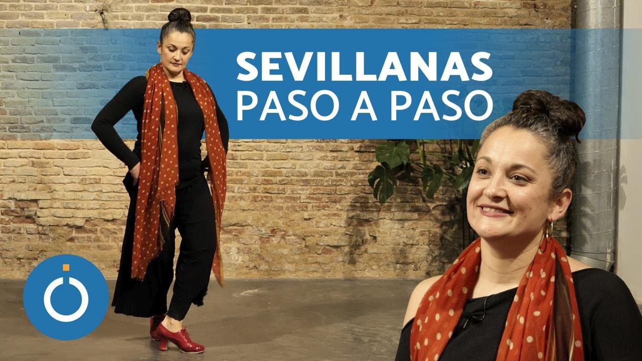 PASOS Básicos de SEVILLANAS para PRINCIPIANTES 💃 (Paseillo y Pasada)
