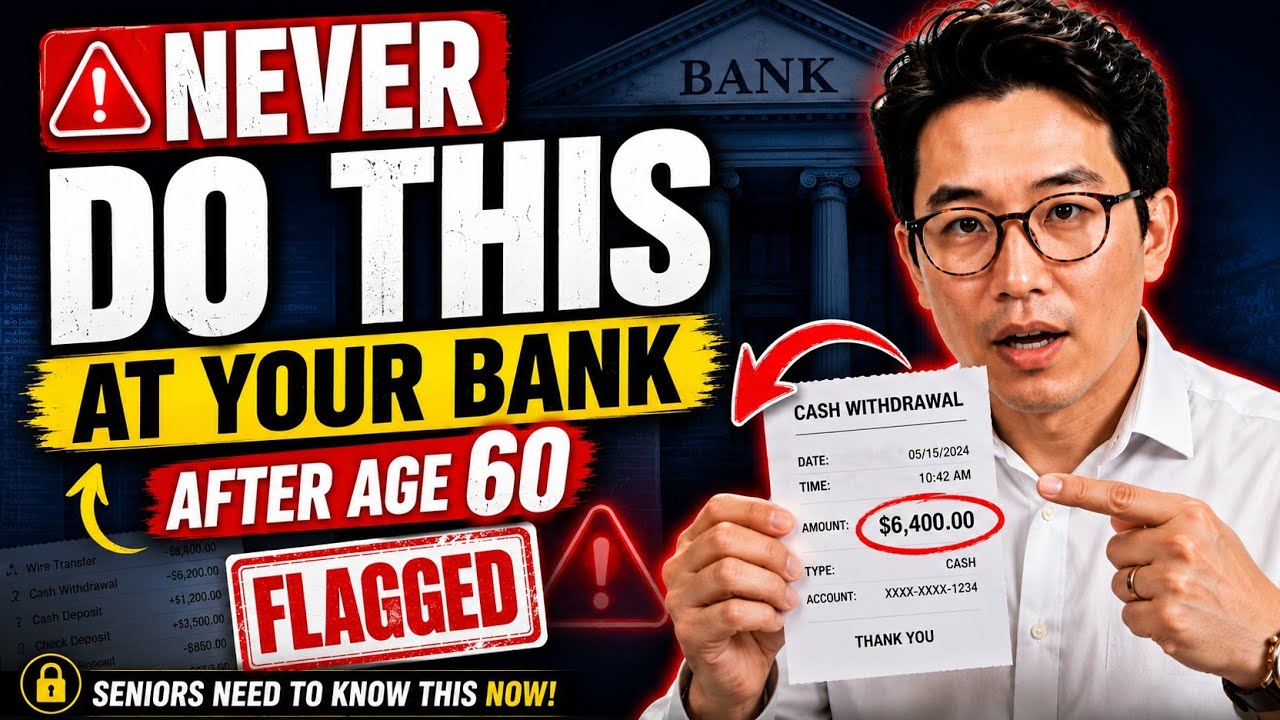 7 Things Seniors Do With Their Bank Account That the IRS Flags as Suspicious in 2026