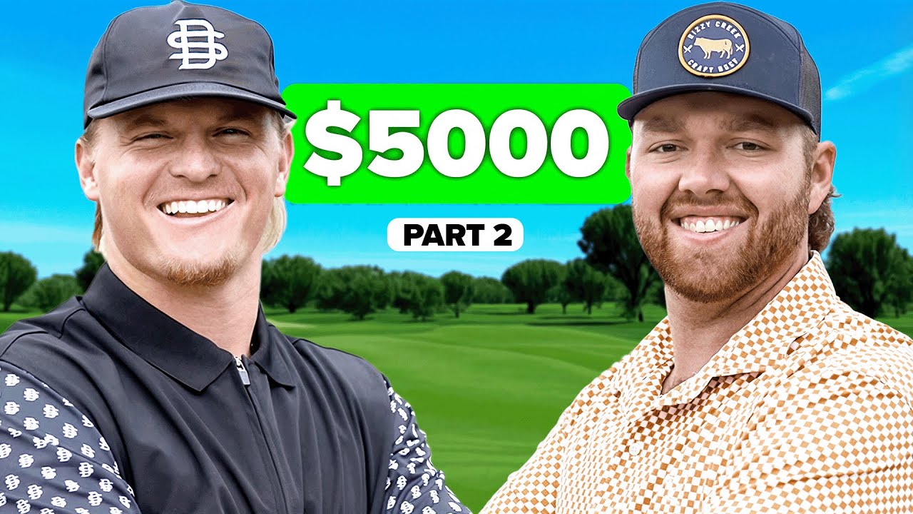 I Challenged Evan Thompson To A $5000 Golf Match (Back 9)