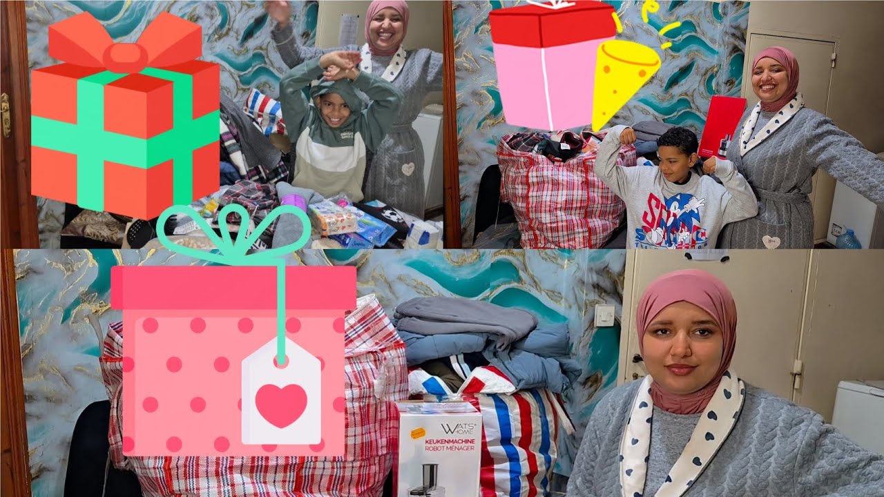 اليوم نكتشفو المفاجئة 🔥 عائلية كاملة فرحات 💝💖💕