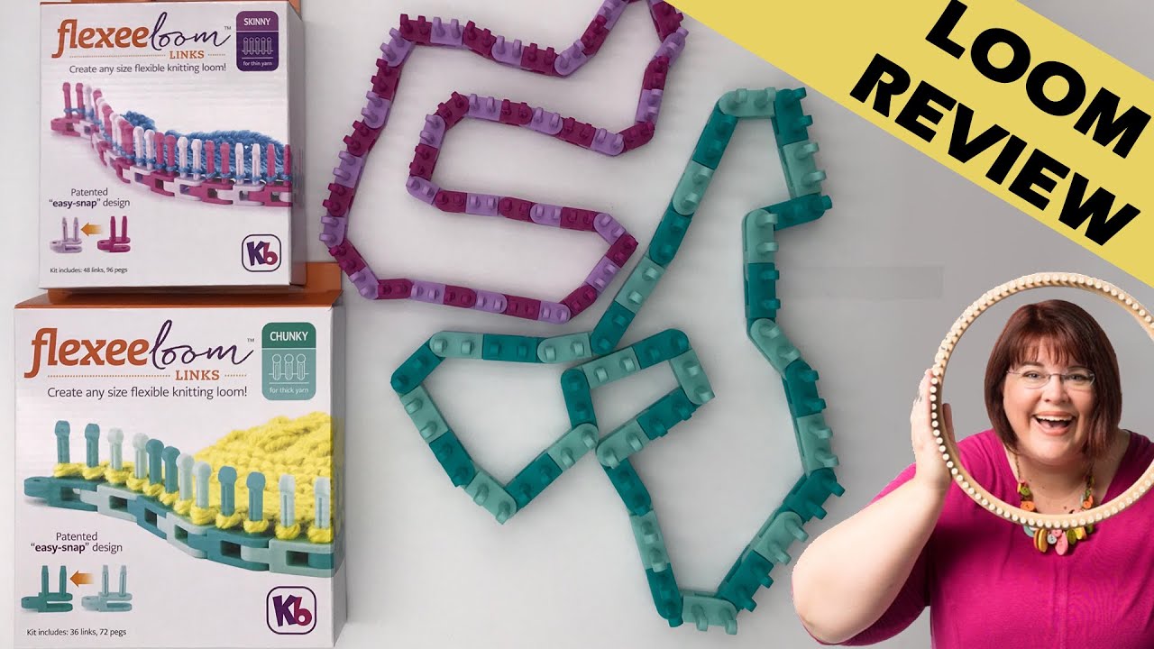 LIVE Loom Review: KB Flexee Loom Links (Skinny & Chunky)