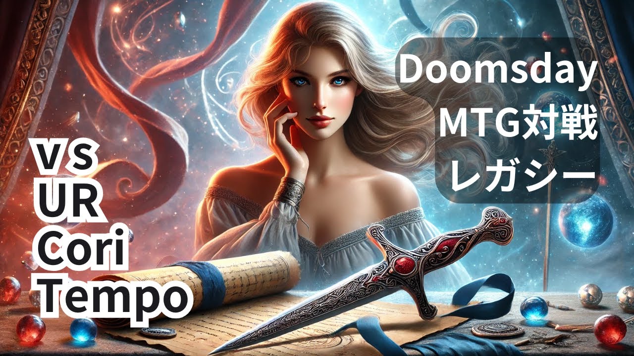 【日本語字幕】Doomsday vs URコーリテンポ pt.1 Bite & Shuffle  MTG レガシー【No.151】