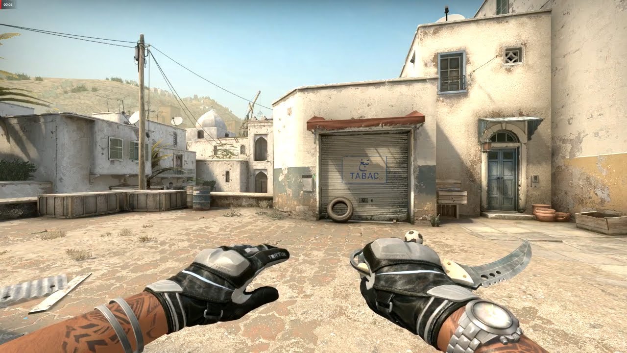 CS:GO Moto Gloves Smoke Out Minimal Wear | SKIN SHOWCASE