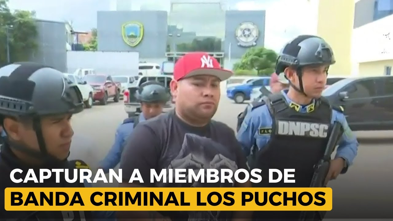 Capturan miembros de la banda delictiva los puchos acusados de robo y extorsión