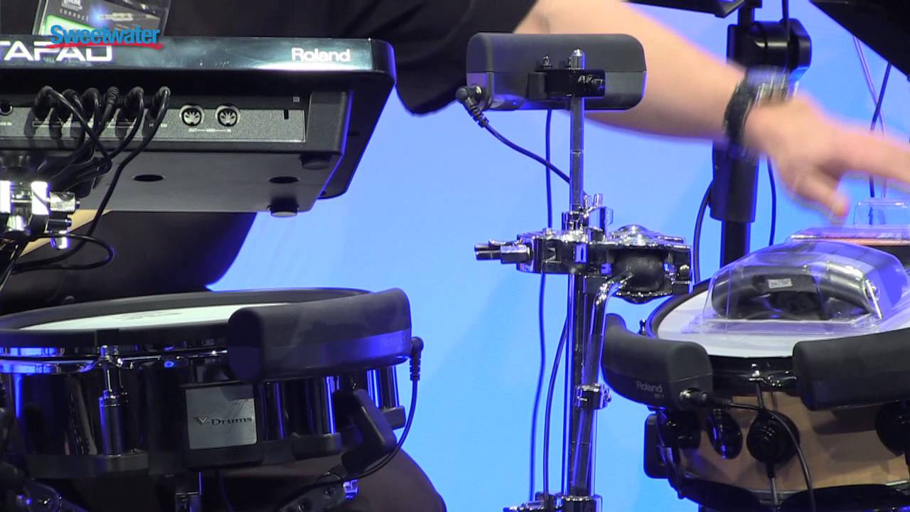 Roland BT-1 Trigger Pad Demo - Sweetwater at Winter NAMM 2013
