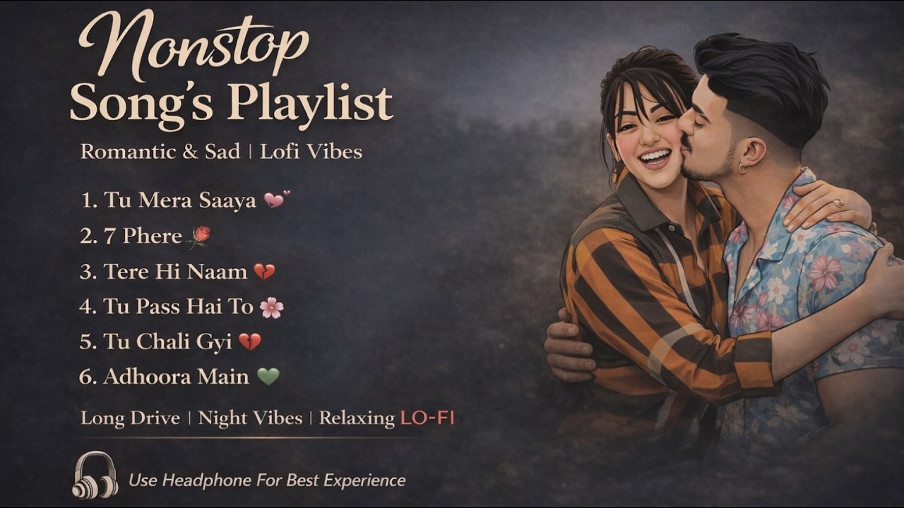 🔴 Live Nonstop Song’s Playlist 2026 💔❤️ | Romantic & Sad Lofi Songs | Long Drive Night Vibes