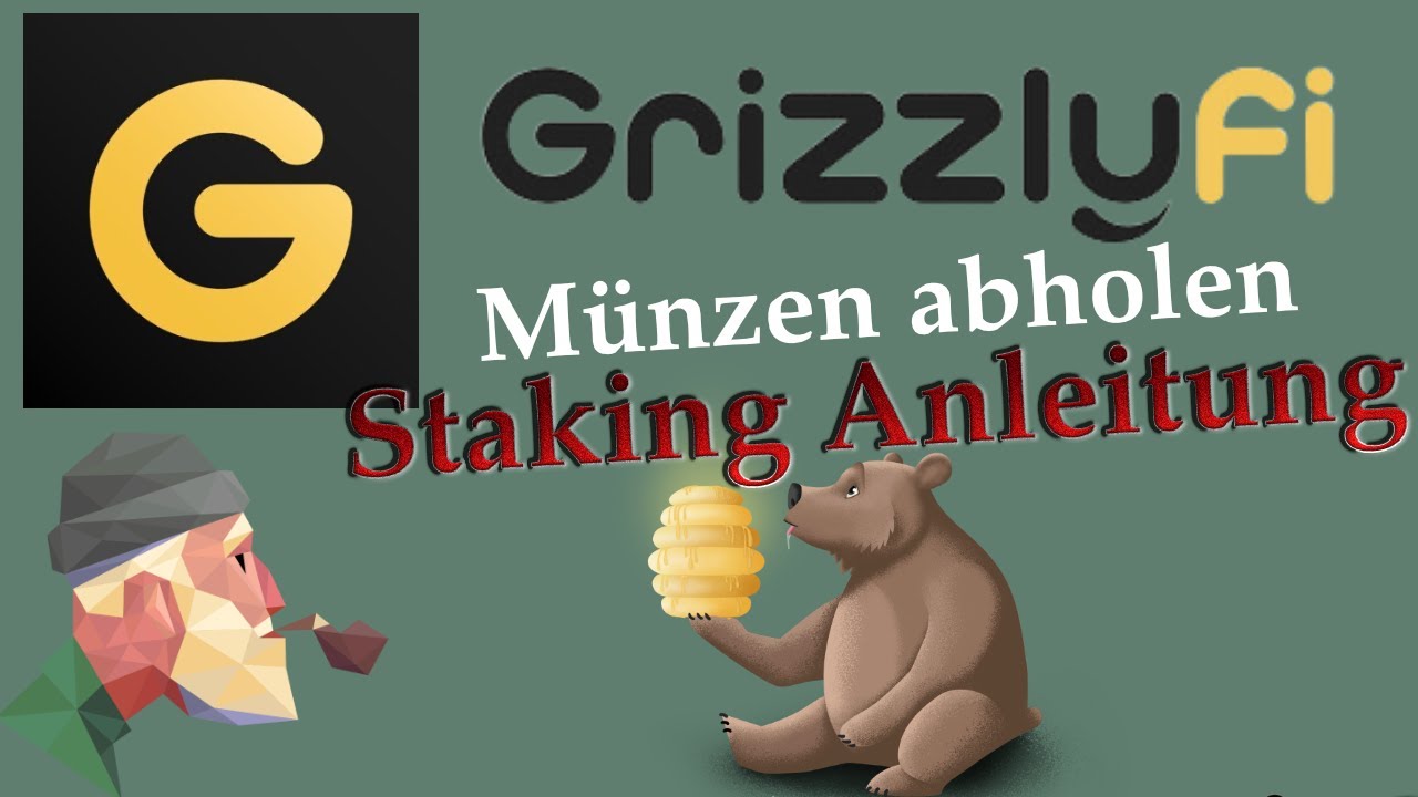 Grizzly.fi - Coins Claimen - Staking Anleitung - Kursanlayse!
