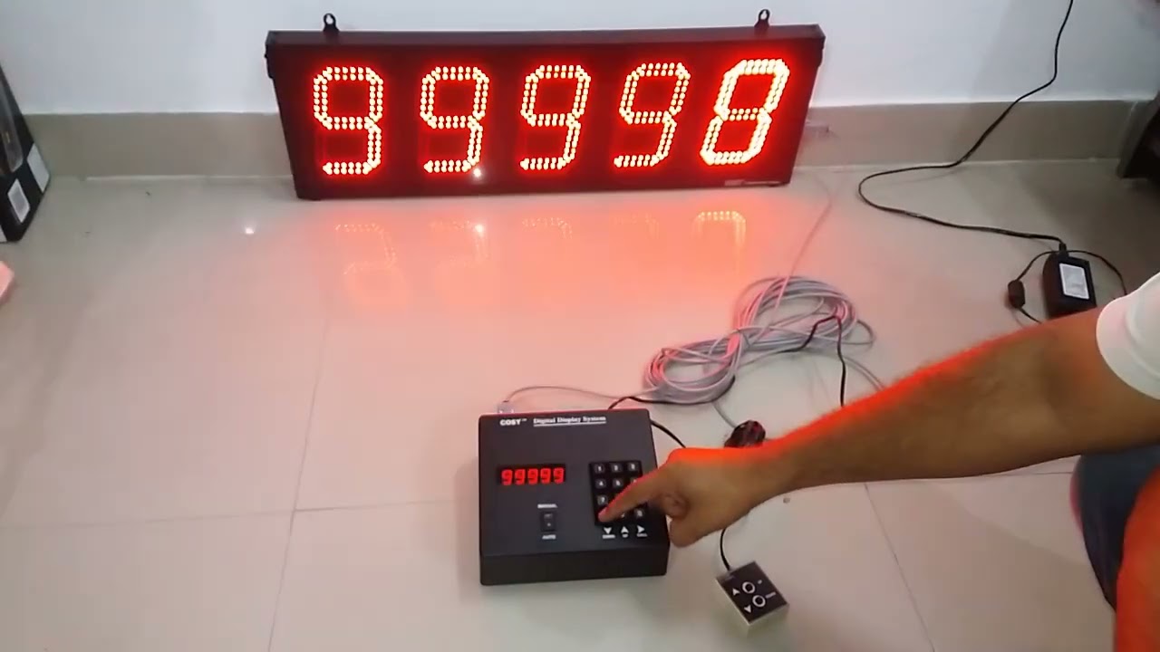 COSYCOM 5 DIGIT TOKEN DISPLAY