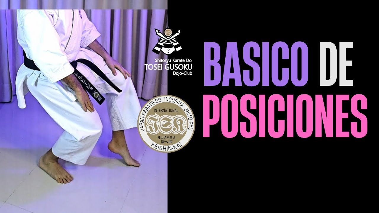 Tutorial Básico Posiciones de Karate Do
