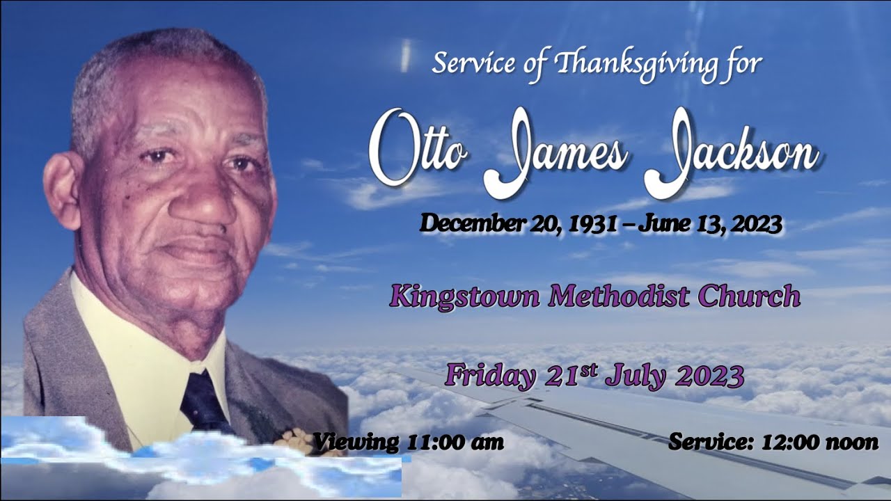 Otto James Jackson - funeral service