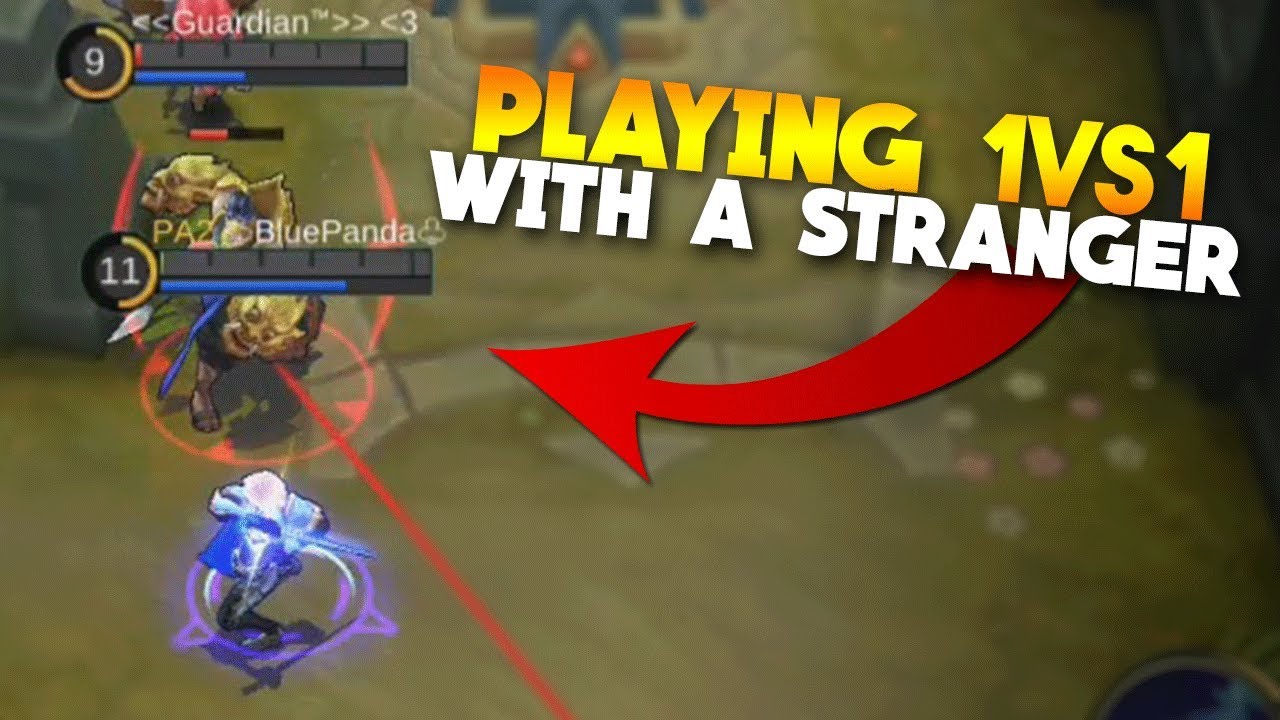 Playing a EPIC 1v1 with a Random Player in Mobile Legends