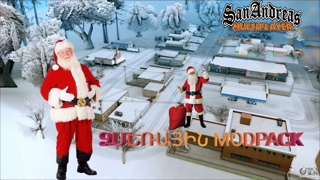 Ձմեռային Modpack GTA SAMP for Low PC| Gta Hayeren | Ինչպես քաշել MODPACK GTA SAMP-ի համար