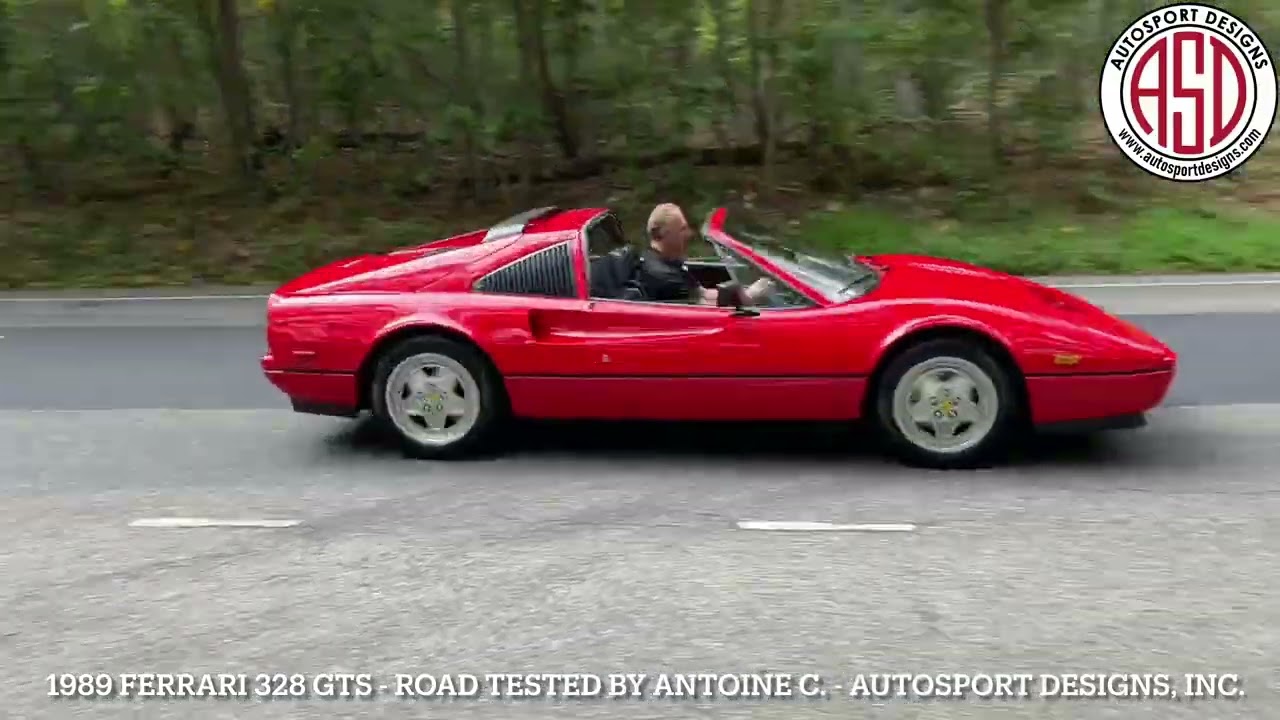 9000 Mile 1989 Ferrari 328 GTS - Road Tested by Antoine C. - Autosport Designs, Inc. 