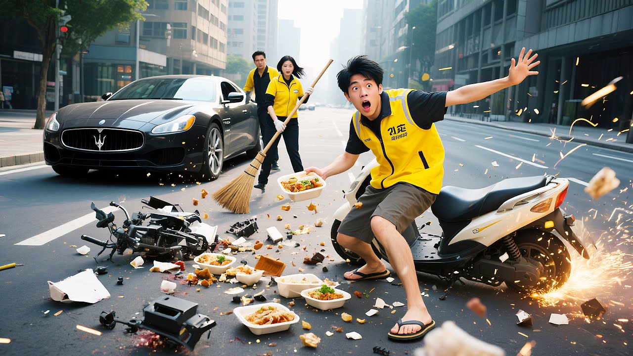 A naive guy crashes into a Rolls-Royce—only to find the richest parents are pretending to be poor!