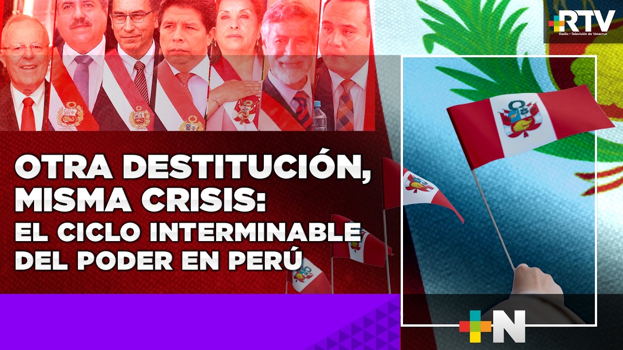 ⁠⁠Siete presidentes en diez años: la crisis estructural que sacude a Perú | RTV Noticias