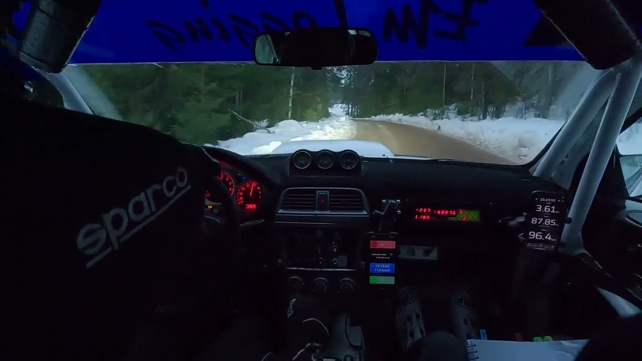 Finnskogsvalsen 2026 SS6 Hugo Carlberg/William Israels Subaru Impreza