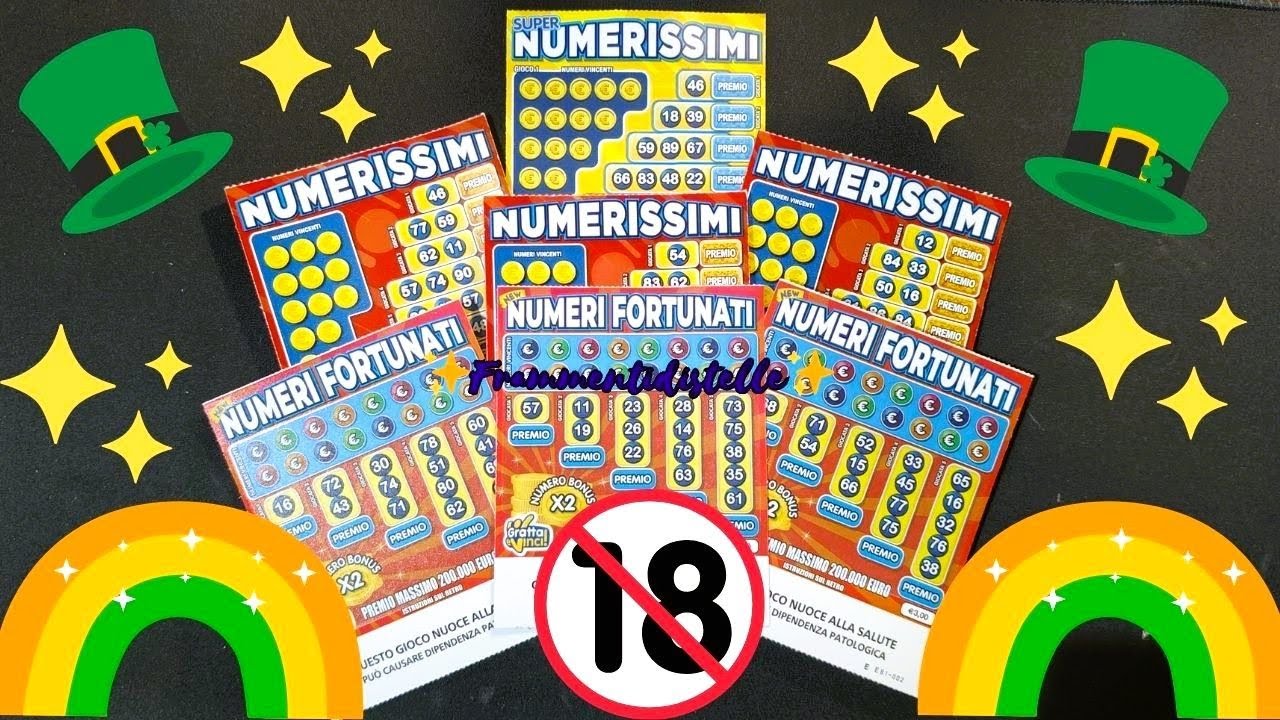 Tutti Numerissimi e Numeri fortunati🔞🤑🪙🍀🙏🏼✨