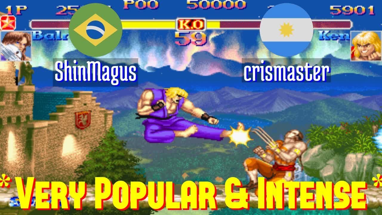 FT10 @ssf2xjr1: ShinMagus (BR) vs crismaster (AR) [Super SF II X ssf2x ssf2 Fightcade] Jan 6