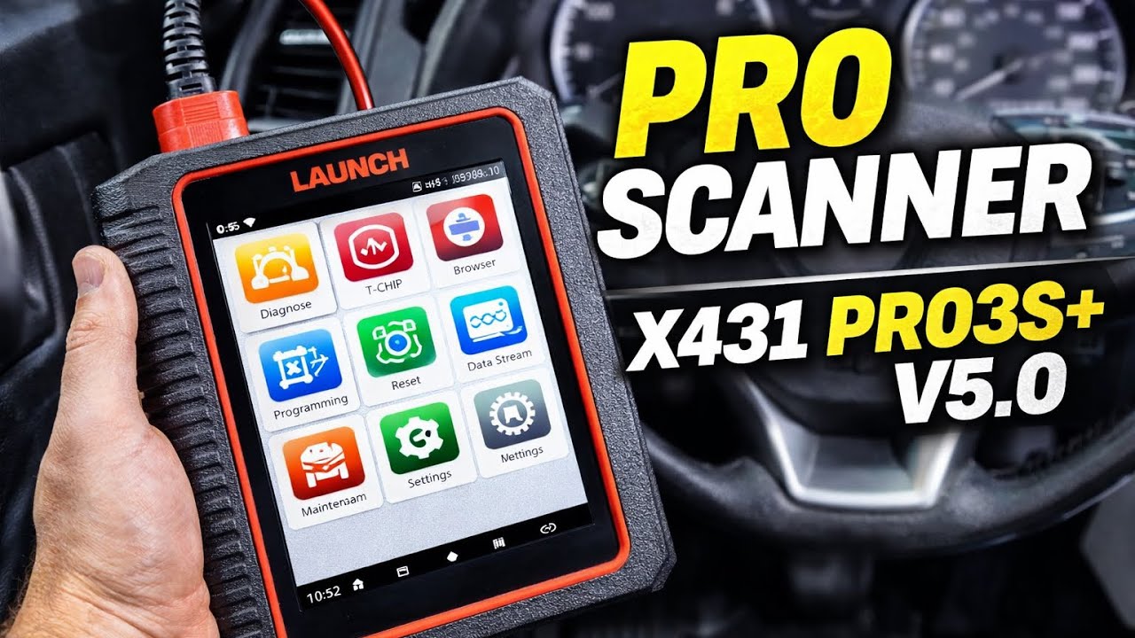 Обзор и демонстрация Launch X431 PRO3S+ V5.0 | Профессиональный OBD-сканер