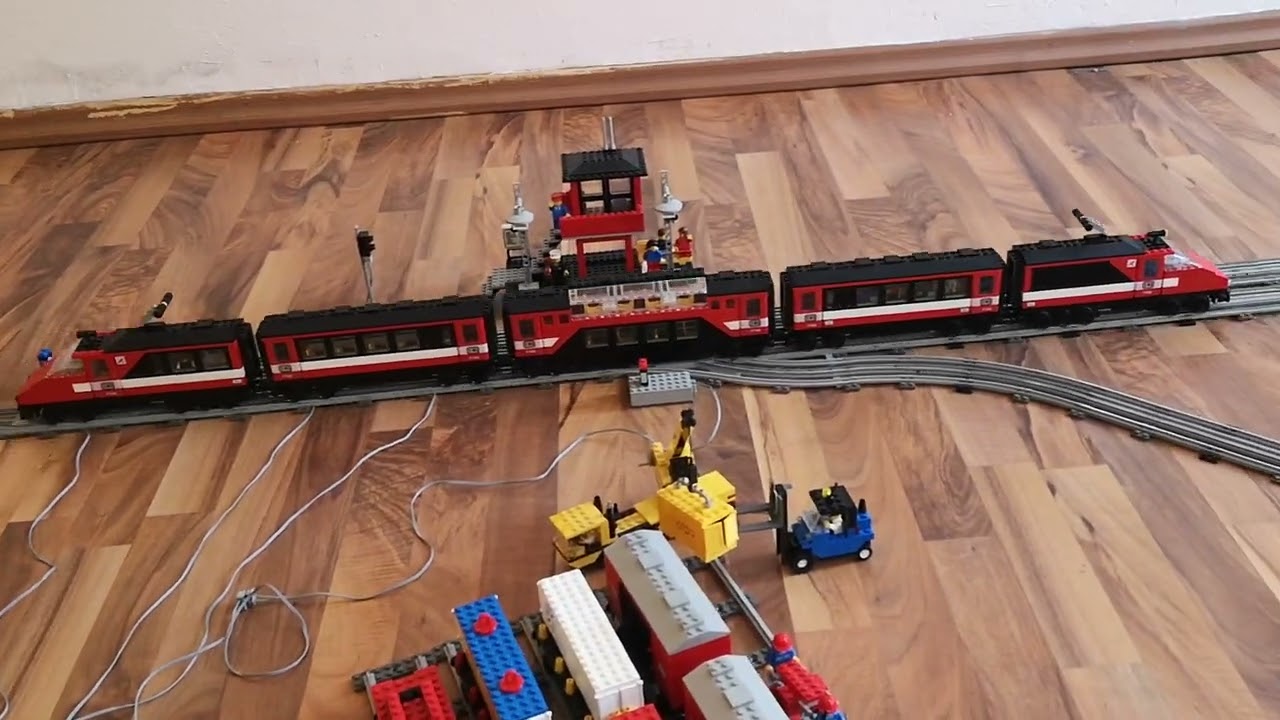 Lego 12v Train: Lego 7745 Intercity de luxe, part 3