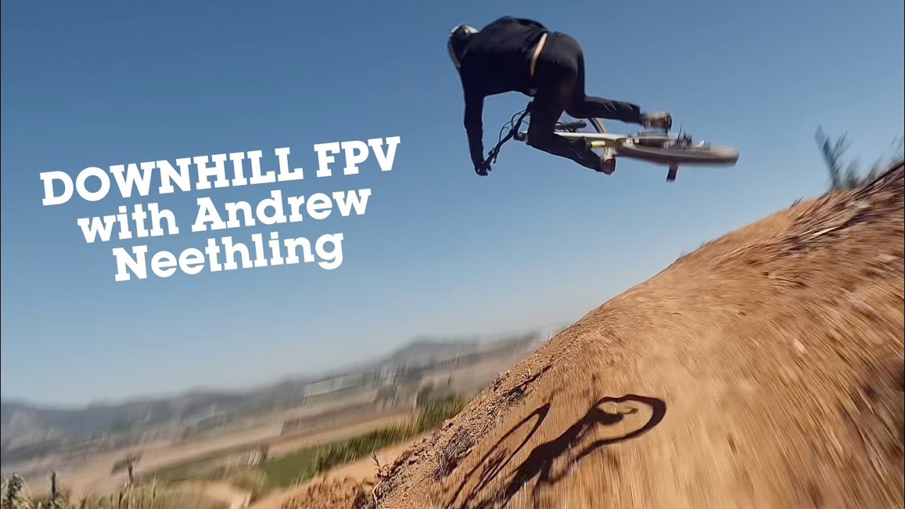 Andrew Neethling FPV on The Spice Route Needles DH Trail, Paarl, South Africa