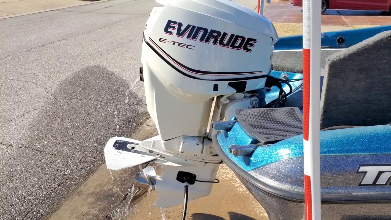 Как подготовить подвесной мотор Evinrude E-TEC к зиме