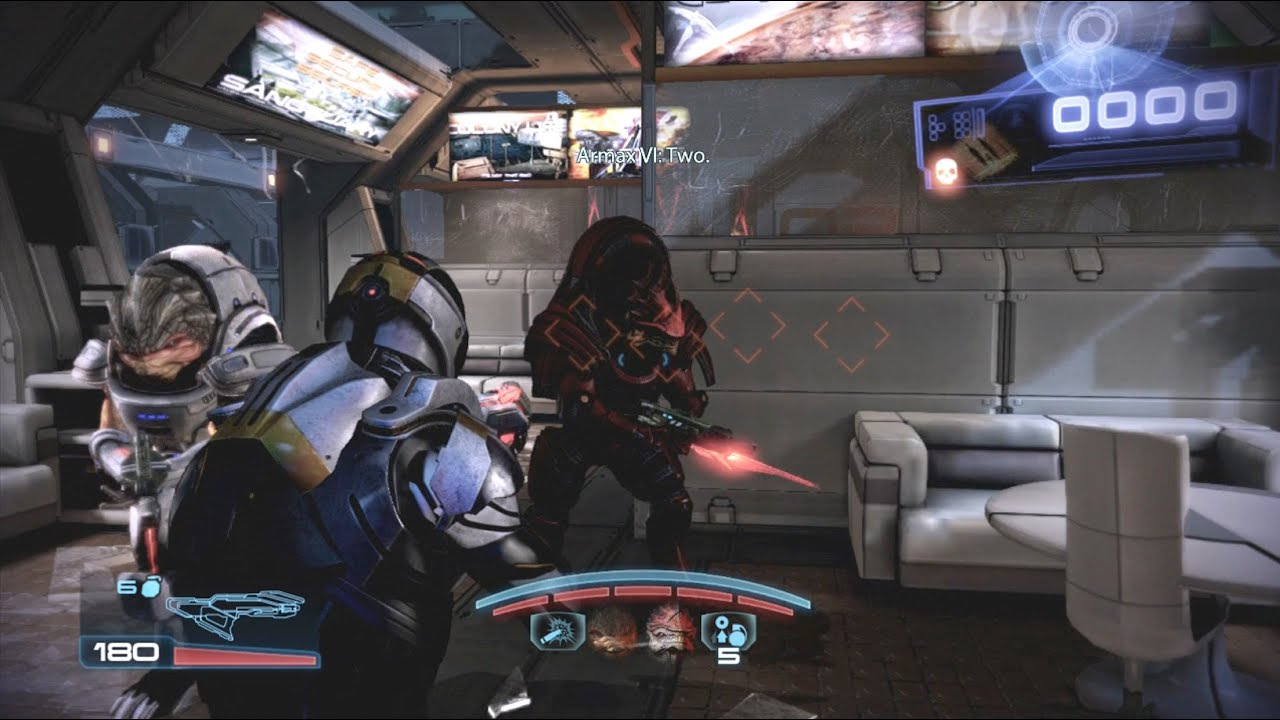 Mass Effect 3 Armax Arsenal Arena with Wrex and Grunt. 9999+ points vs Collectors