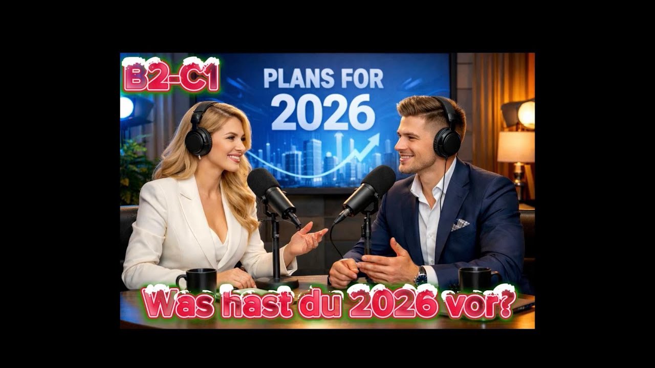Was hast du 2026 vor? l Podcast auf Deutsch (B2-C1)