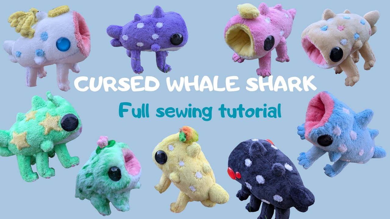 Cursed whale shark | full sewing tutorial 