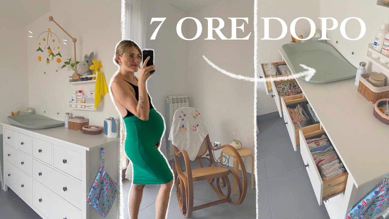 Organizziamo insieme la stanza del fasciatoio & ROOM TOUR! Era un disastro... | NEST WITH ME ❤️