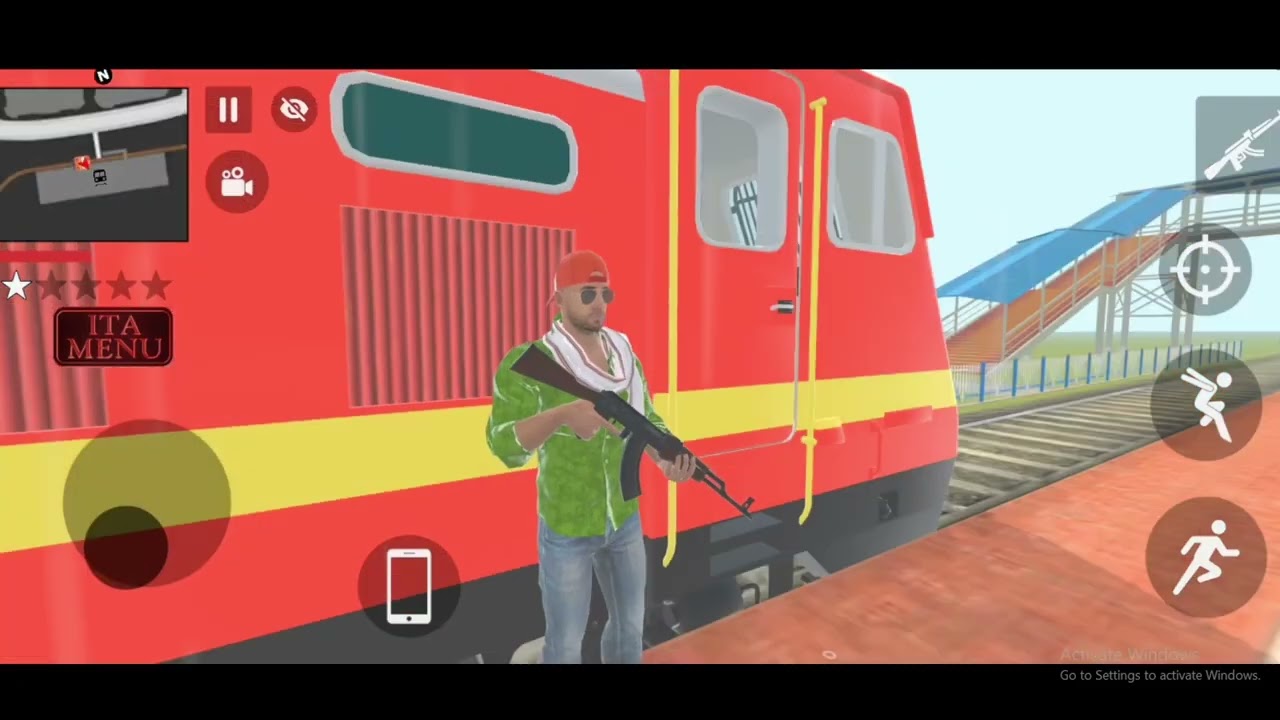 I Explored Indian Bike Aura Map… Then Hijacked a Train 😱🔥 | Open World Gameplay