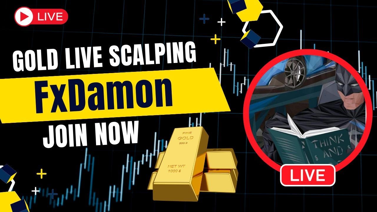 Gold Live Market Update and Trading with FxDamon| Forex with Inspired Analyst
