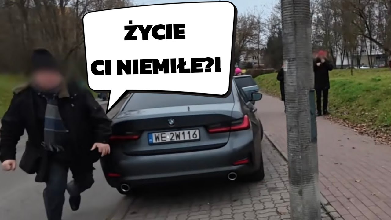 GROŹBY i totalna olewka PRZEPISÓW RUCHU DROGOWEGO