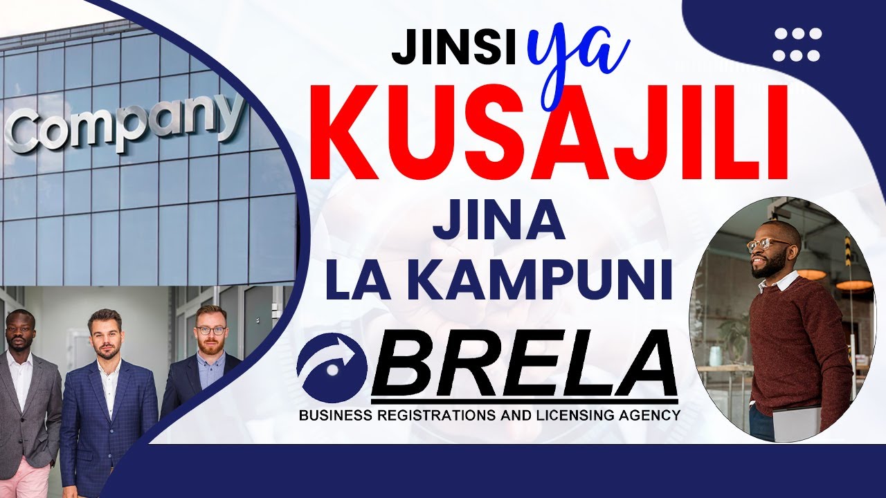 jinsi ya kusajiri Kampuni inchini Tanzania  II (for help 0712329207)#brela I BRELA 