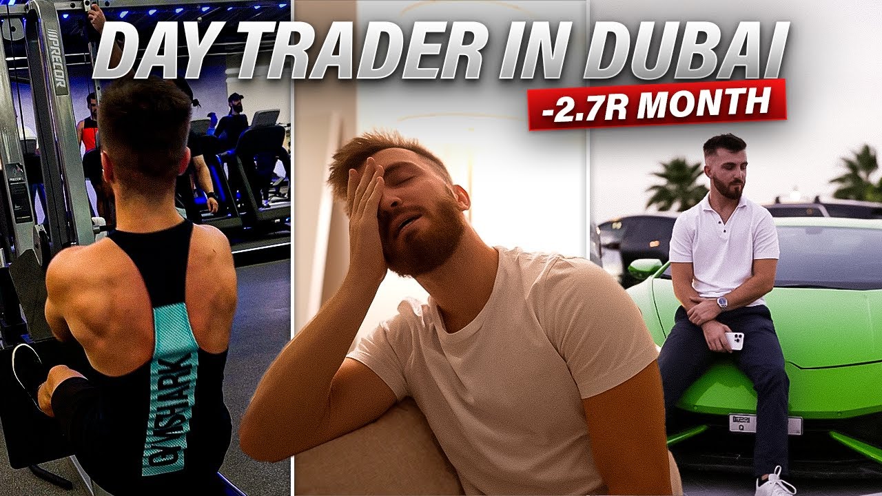 Day in the Life of a Trader in DUBAI | NEGATIVE Month
