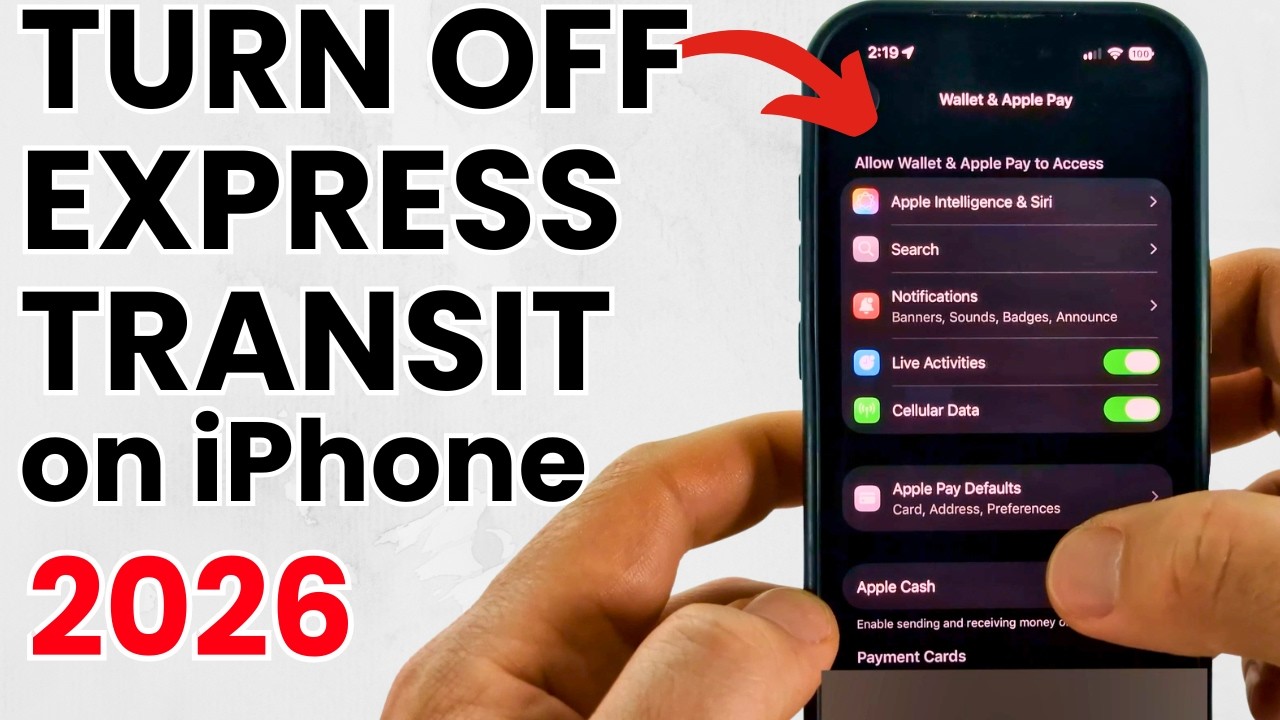 Как отключить режим &laquo;Экспресс-проезд&raquo; на iPhone