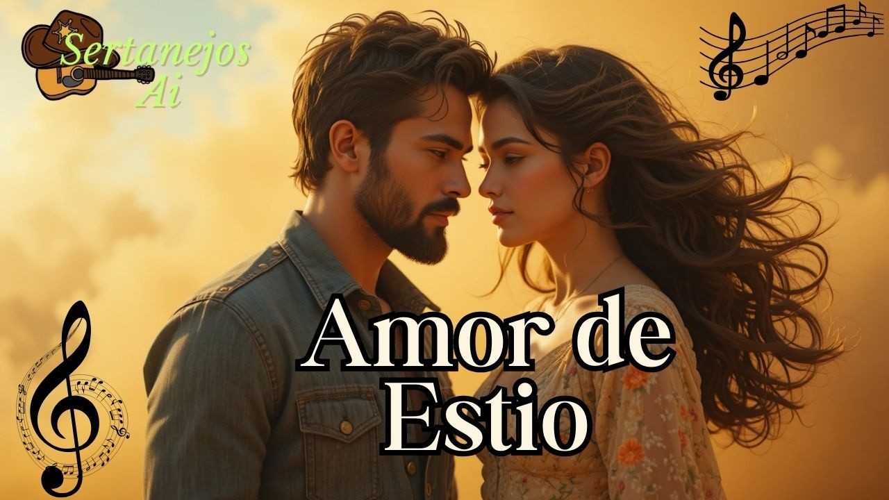 Amor de Estio |  | Vídeo Musical | Álbum Amor Sem Fim| @sertanejosai