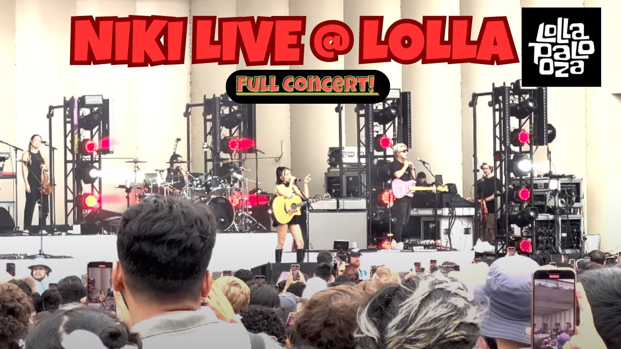 NIKI @ LOLLAPALOOZA CHICAGO | FULL CONCERT 4K